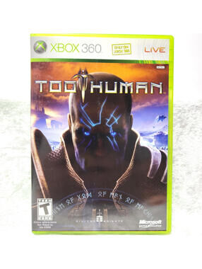 Too Human Microsoft Xbox 360 Adventure Game CIB Tested